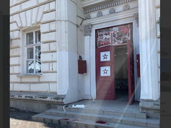 Штаб ЧФ в Севастополе атаковал самодельный БЛА с маломощным взрывным устройством